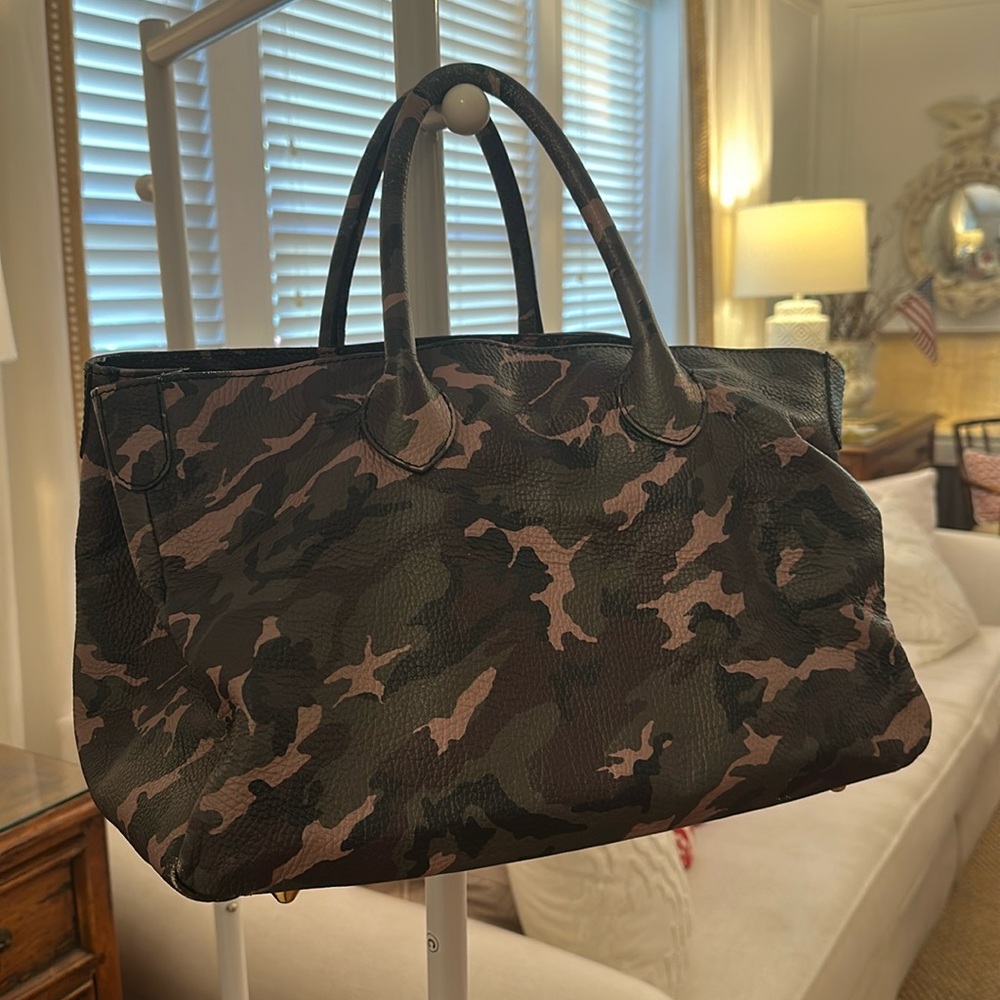 Mark & Graham Slouchy Camo Print Handbag